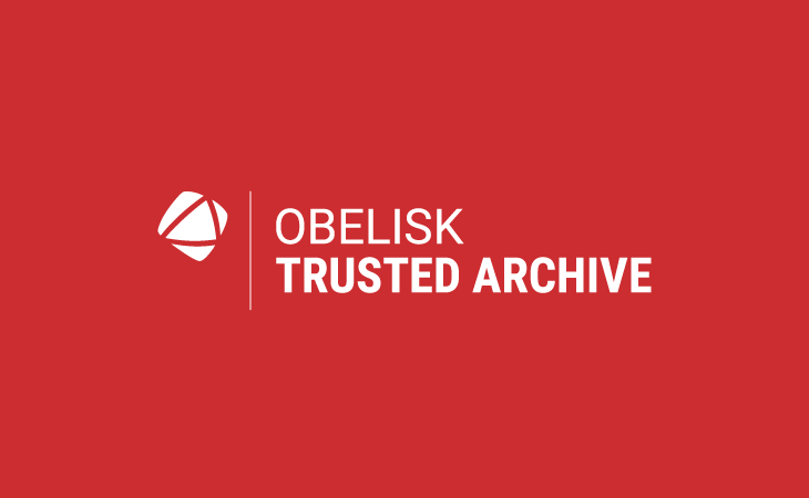 Logo řešení OBELISK Trusted Archive na www.digitalnicesta.cz