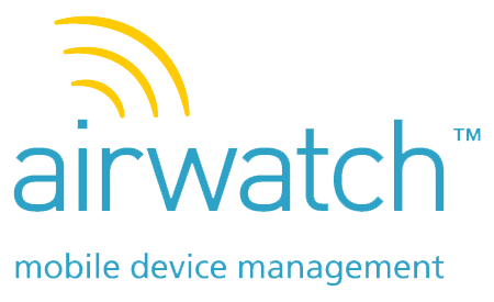 Logo řešení AirWatch na www.digitalnicesta.cz